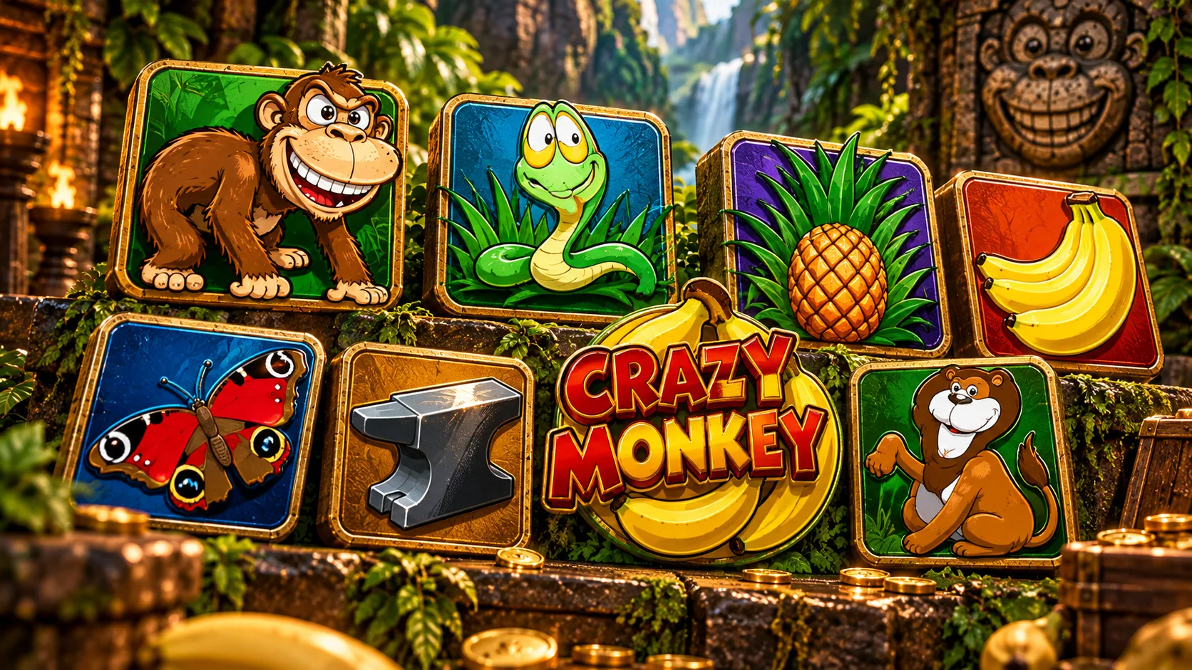 Crazy Monkey — Как выиграть в бонусной игре Crazy Monkey
